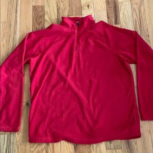 Men’s Lands End Fleecy Quarterzip